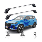 CHERY TIGGO 7 PRO 2020 et modèles ultérieurs TRX2 Thunder Carrier Barres transversales pour galerie de toit 2 barres